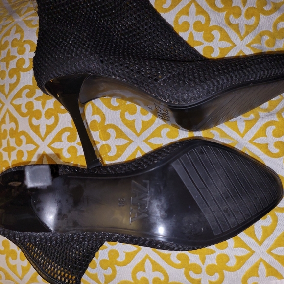 Zara mesh ankle boots - Picture 3 of 8